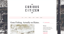 Desktop Screenshot of curiouscitizen.com