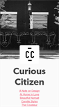 Mobile Screenshot of curiouscitizen.com